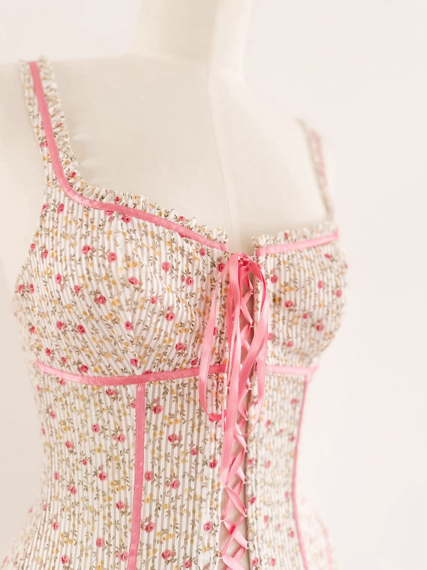 FLORAL ROMANCE BUSTIER (XS - M)