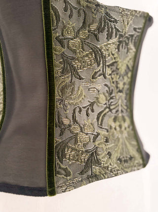 ITALIAN DARK BAROQUE CORSET (L, EU 40)