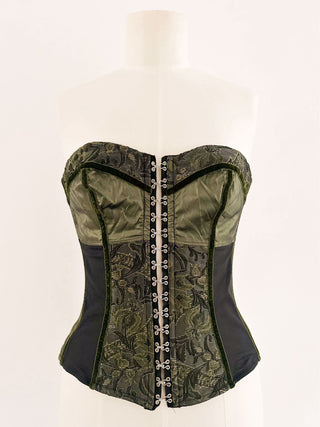ITALIAN DARK BAROQUE CORSET (L, EU 40)