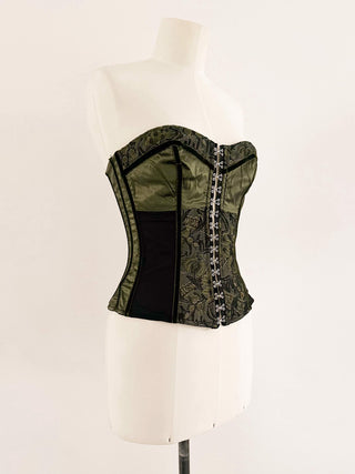 ITALIAN DARK BAROQUE CORSET (L, EU 40)