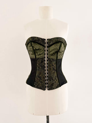 ITALIAN DARK BAROQUE CORSET (L, EU 40)