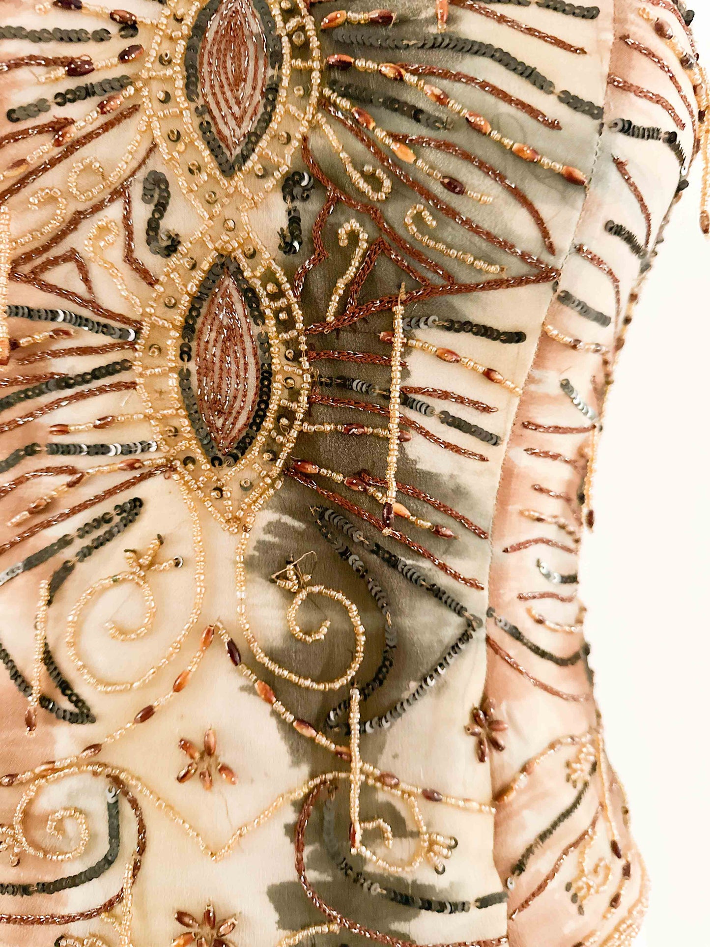 EMBELLISHED Y2K CORSET (S/M)