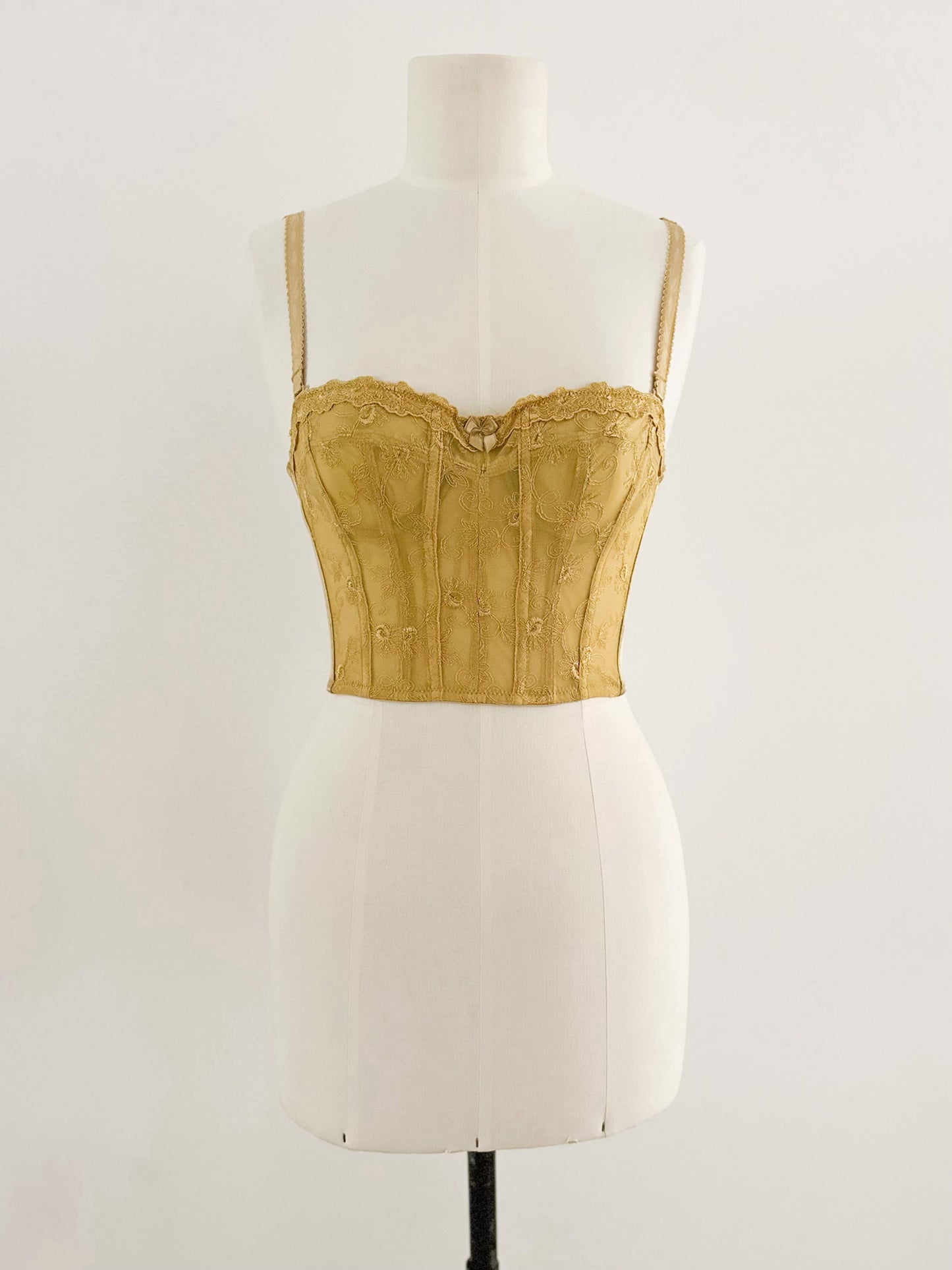 GOLDEN LACE BUSTIER (70B/75A)