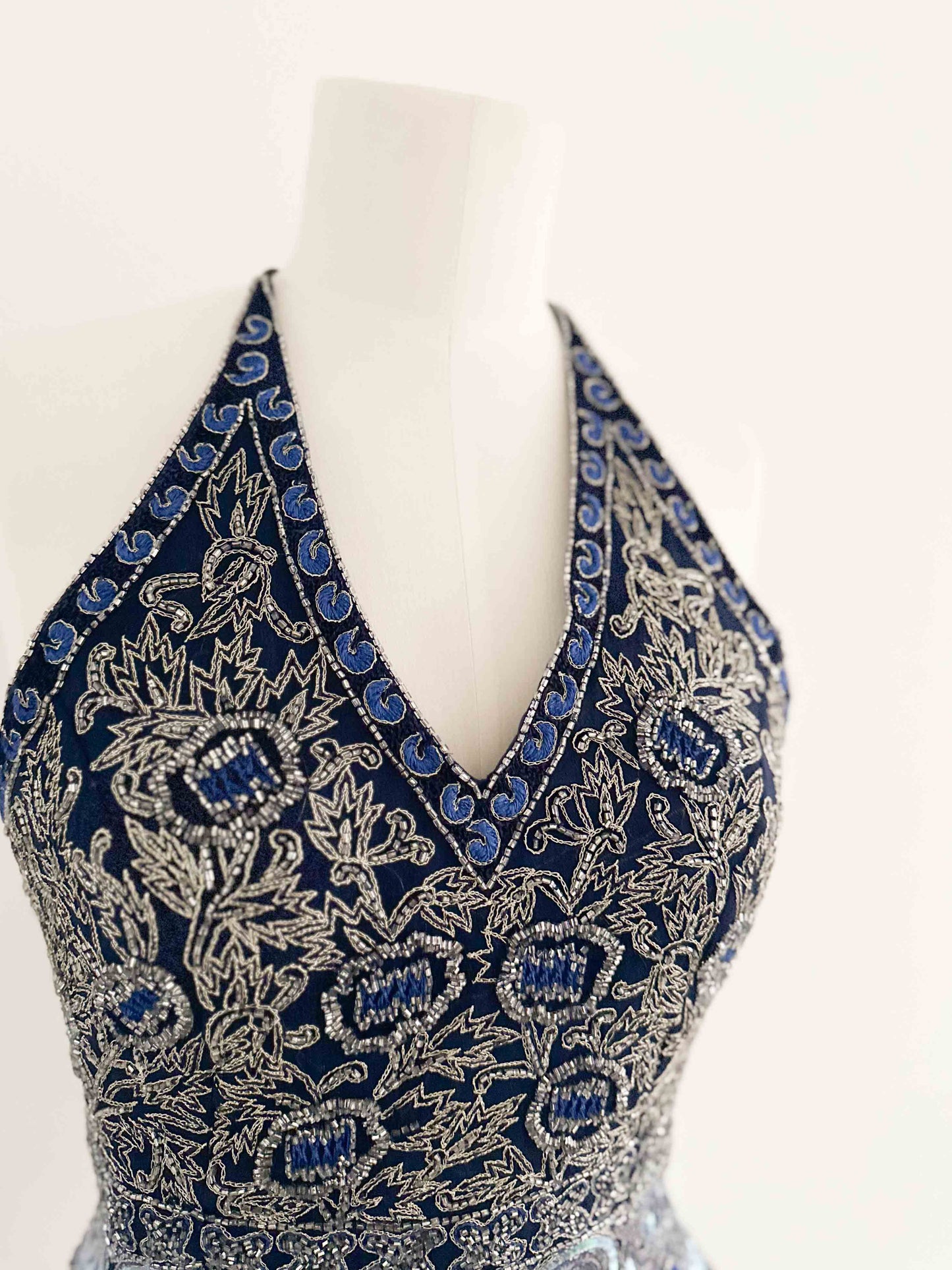 HALTER EMBELLISHED CORSET (L - XL)