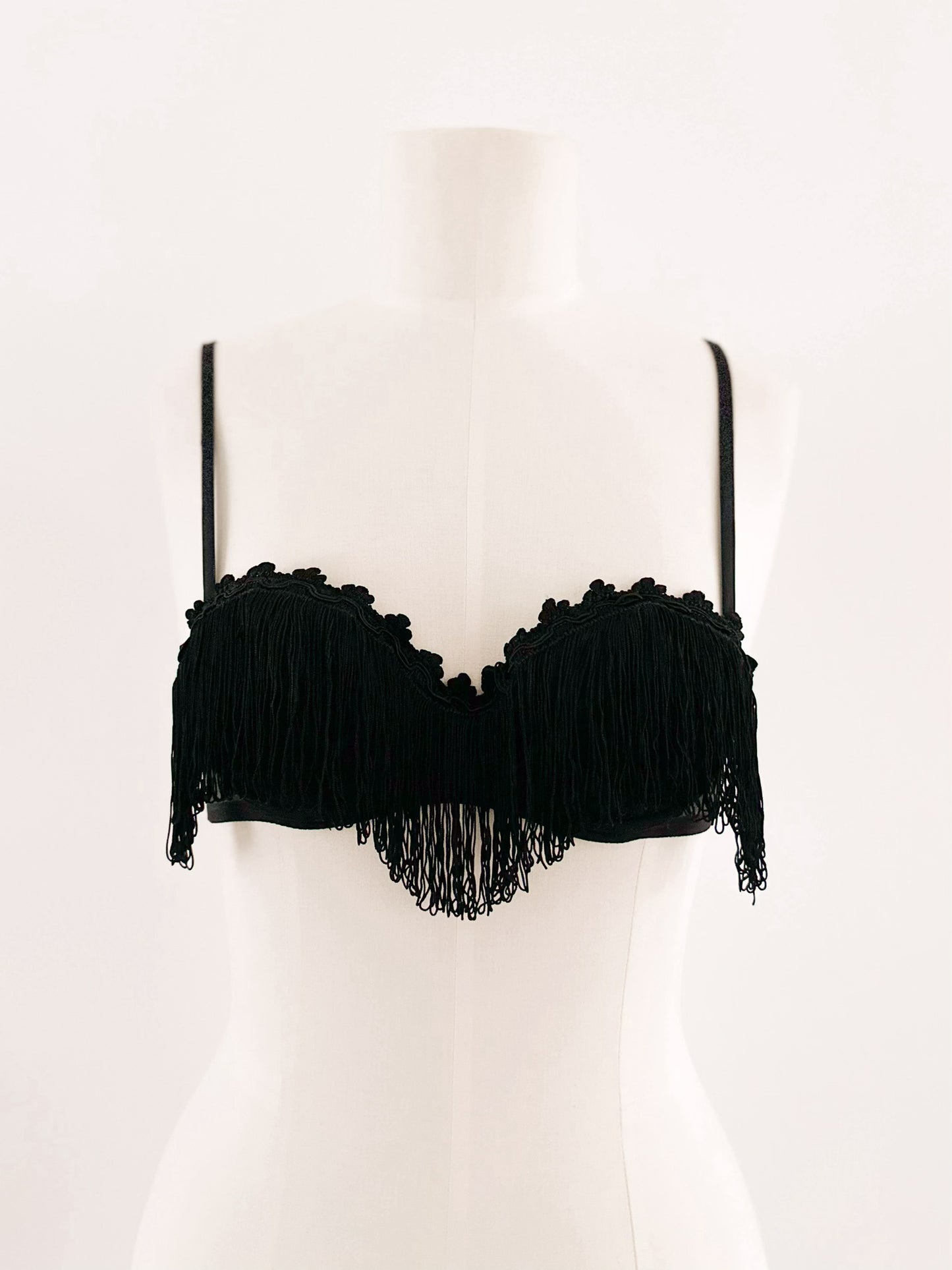 LA PERLA FRINGLE BRALETTE (70B/75A)