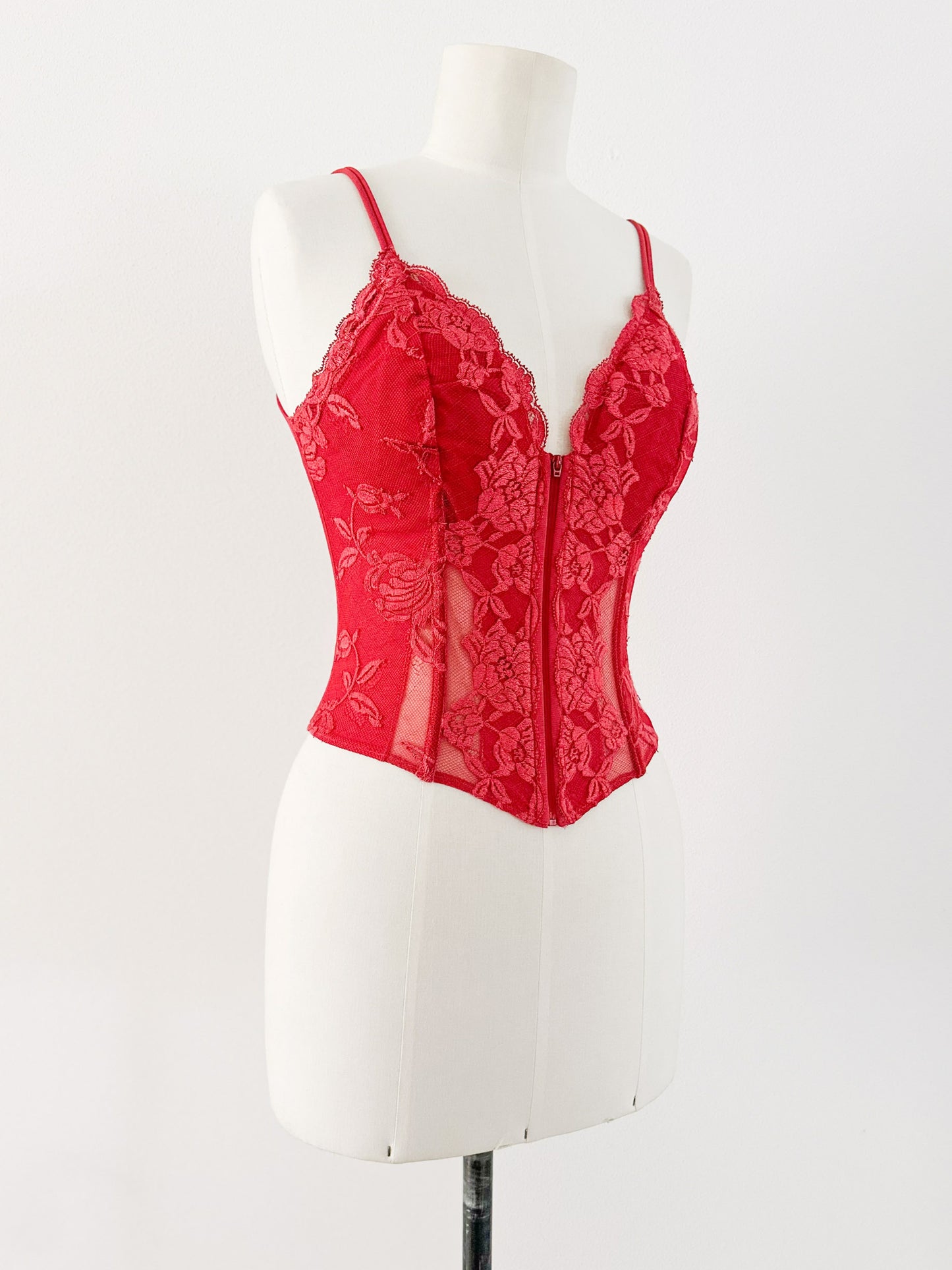 LA PERLA SOFT RED BUSTIER (S - M)