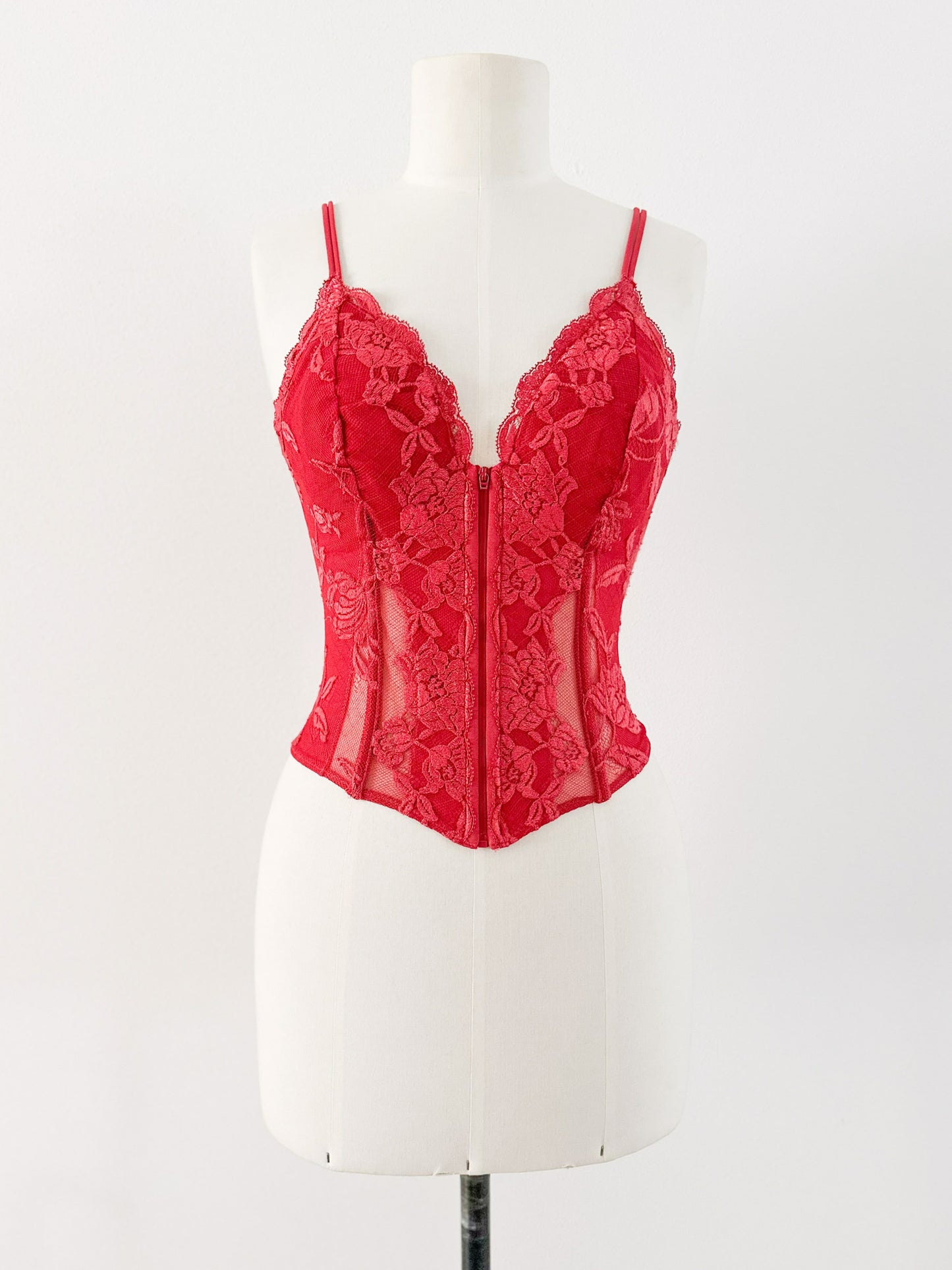 LA PERLA SOFT RED BUSTIER (S - M)