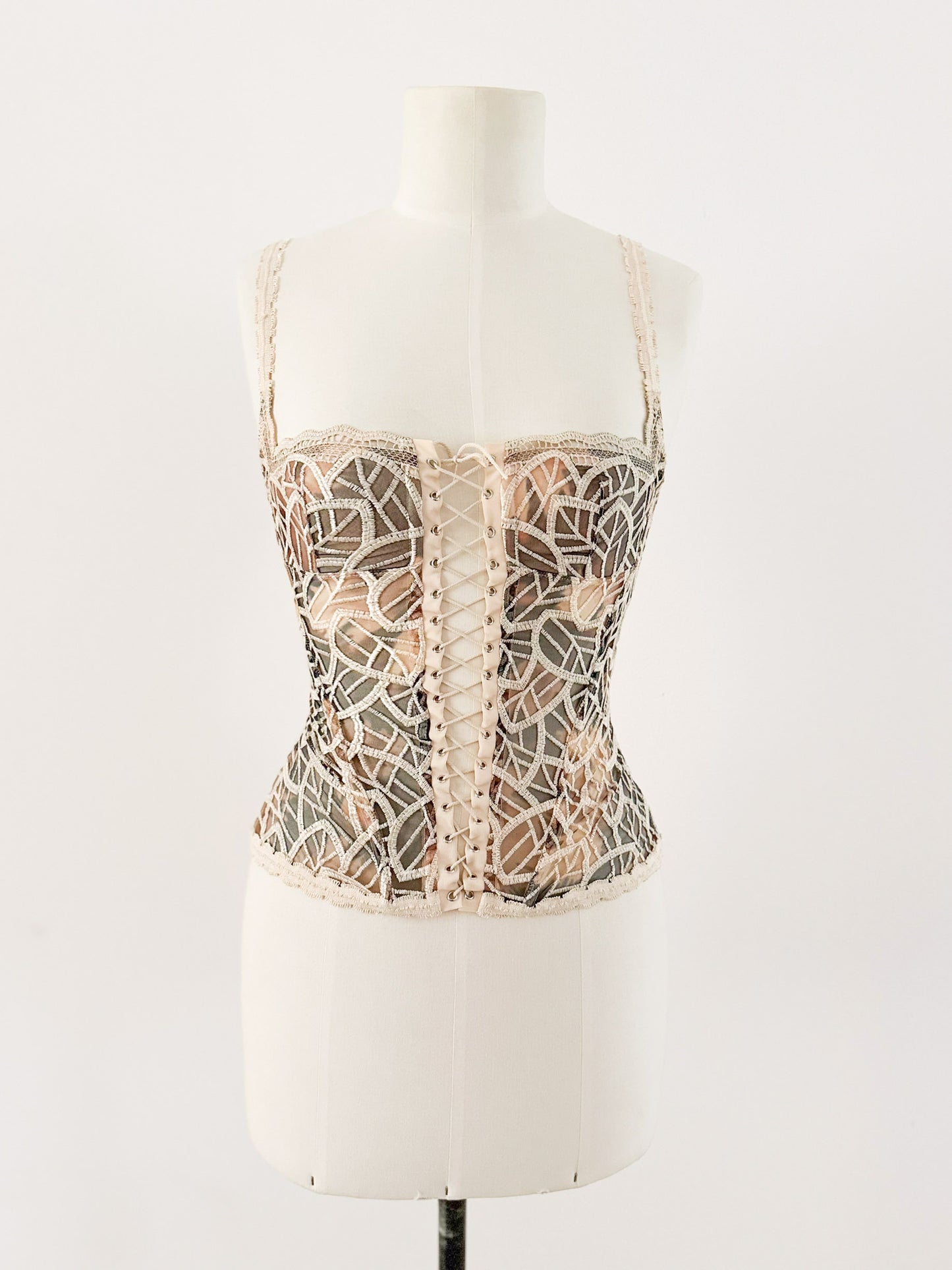 EARTH PANEL CORSET (XS - S)