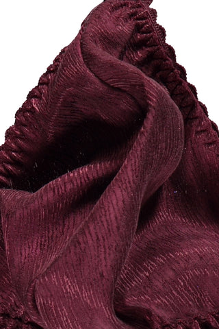 SOFT BRA BURGUNDY - LENAGERIE