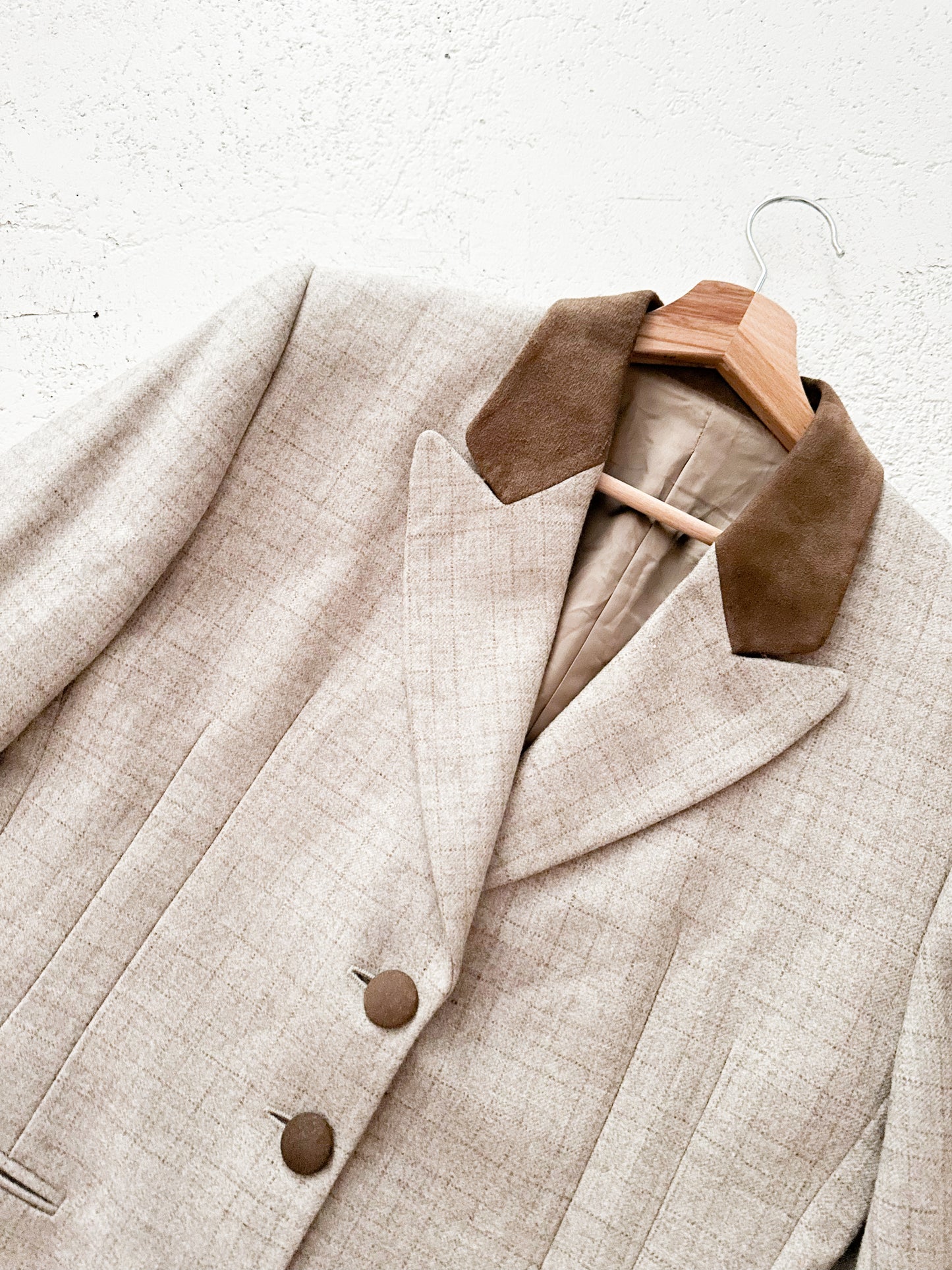 WOOL 2 TONE BLAZER (S - M)