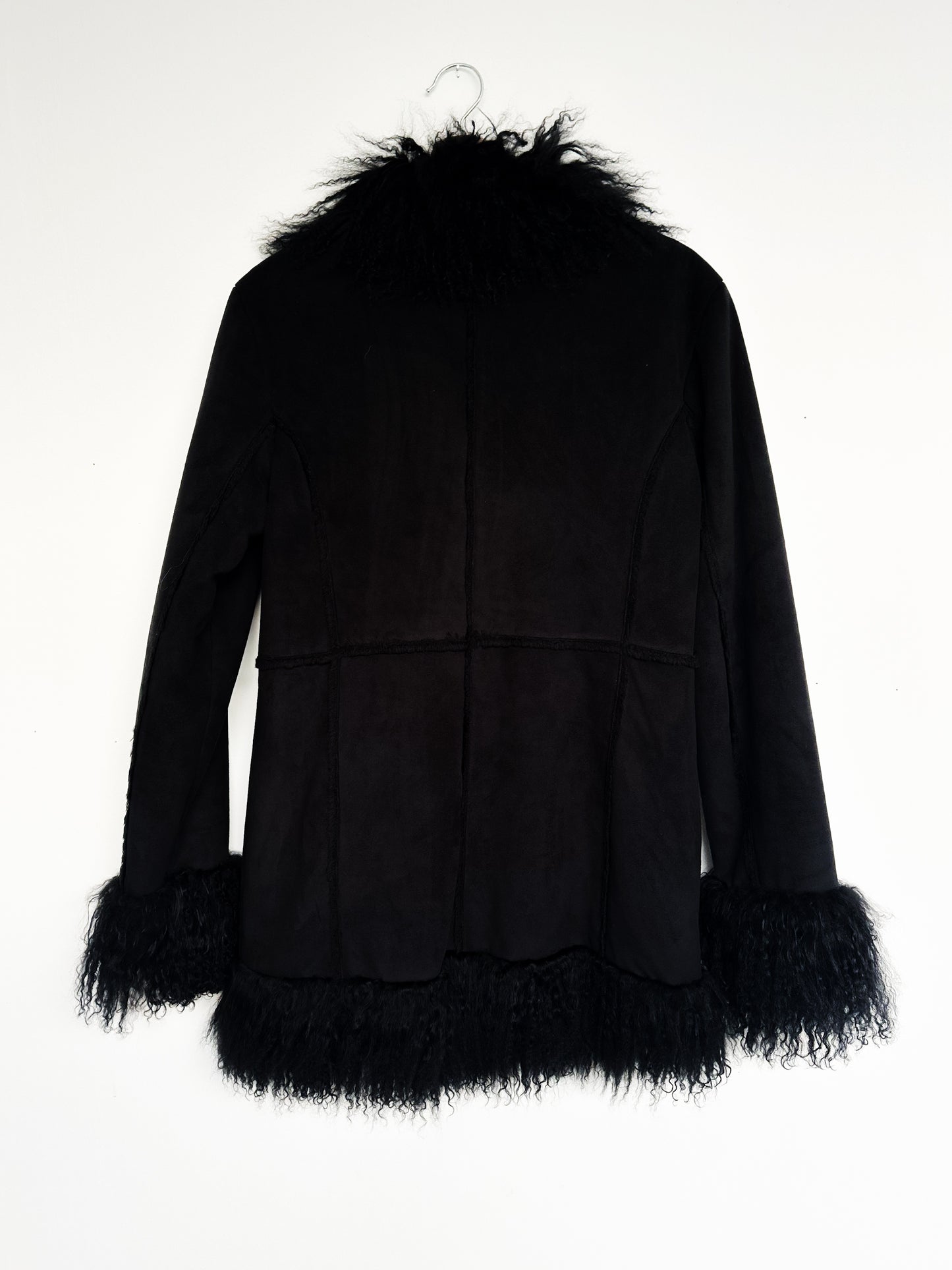 BLACK PENNY LANE COAT (S-M)