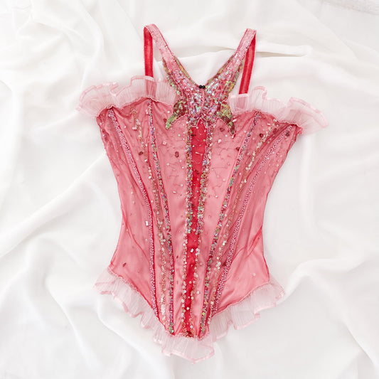 MAGICAL PINK BUTTERFLY CORSET (XS - S)