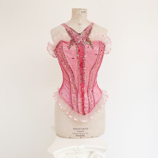 MAGICAL PINK BUTTERFLY CORSET (XS - S)
