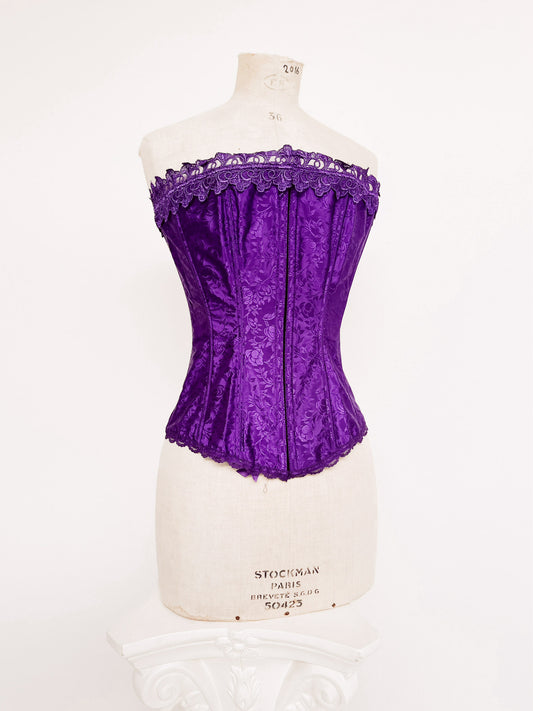 DEEP VOILET FOH CORSET (XS - M)