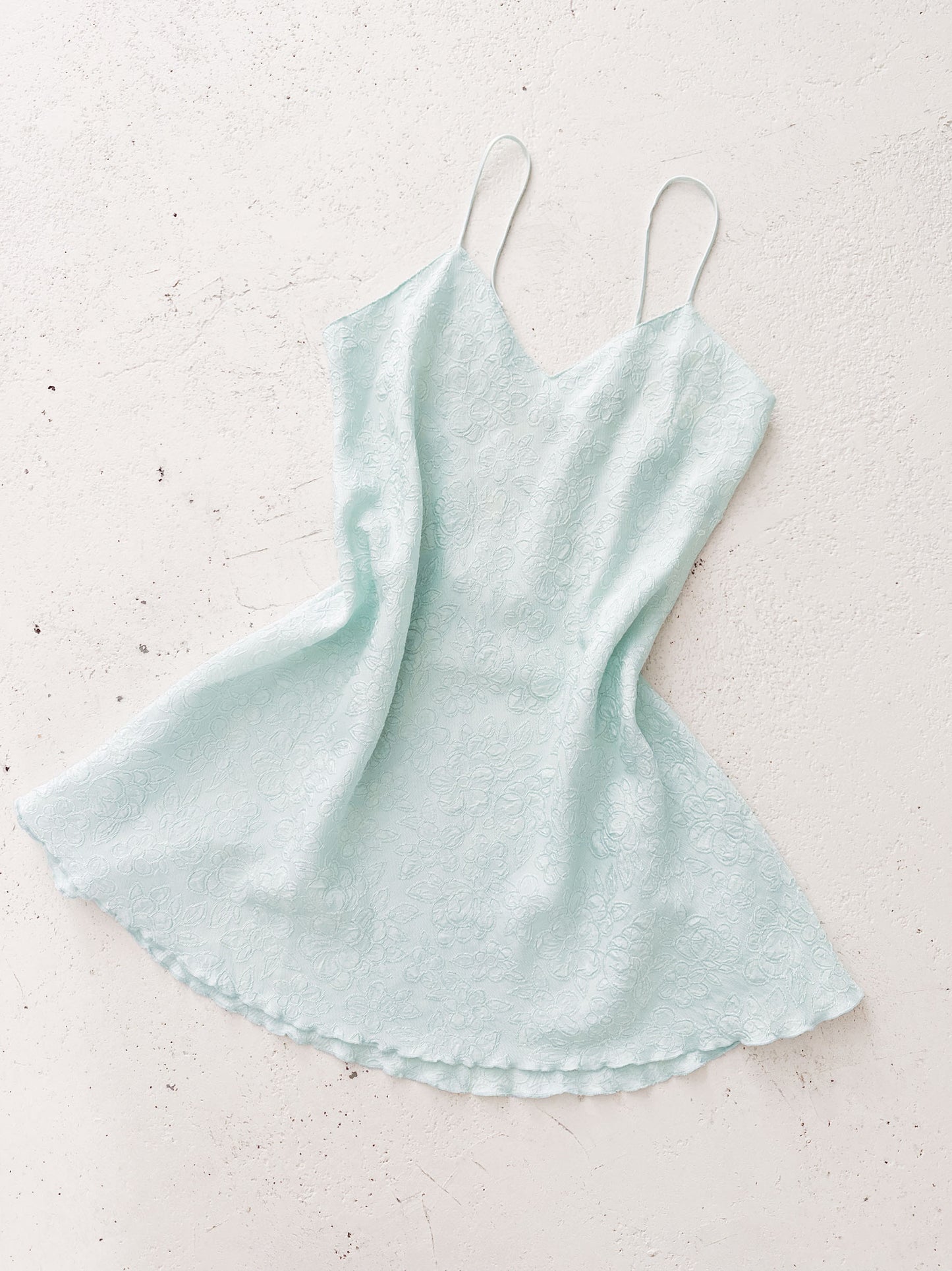 MINT JAQUARD CORSET DRESS (S - M)