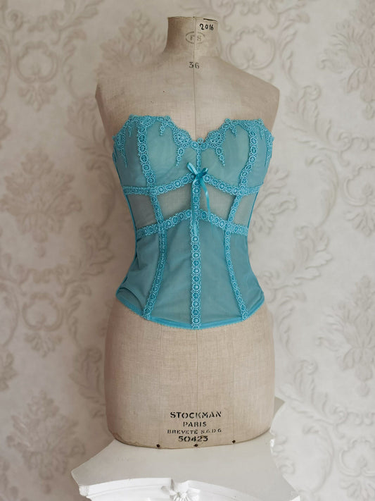 BLUE ROMANCE BUSTIER (75B/70C)