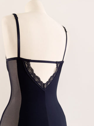 NAVY SQUARE NECKLINE BODY (75B/70C)