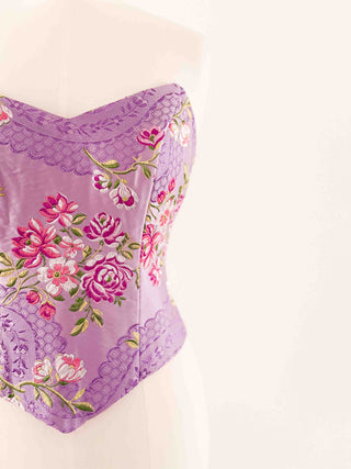 LILA ROYAL PRINCESS CORSET (L/XL - EU 40/42)