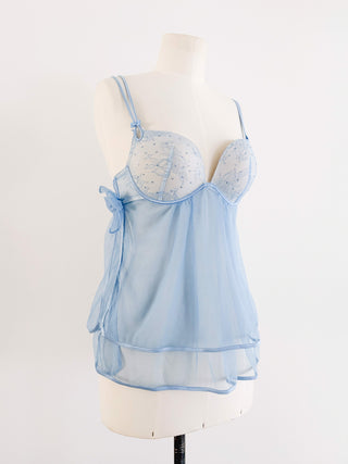 BABY BLUE TULE BABYDOLL (80B/75C)