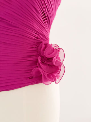 SILK PLISSE CORSET (S - EU 36)
