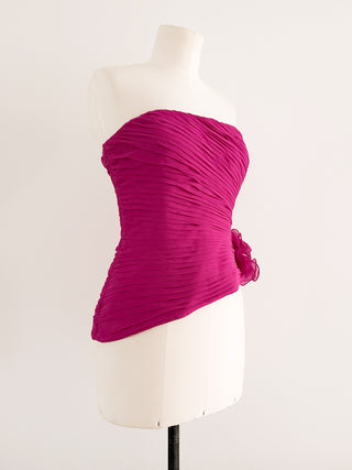 SILK PLISSE CORSET (S - EU 36)