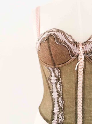 ROMANTIC EARTH PASTEL BUSTIER (75B/70C)