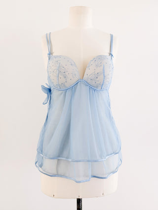 BABY BLUE TULE BABYDOLL (80B/75C)