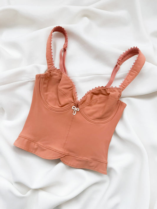 SOFT ORANGE BUSTIER (70A/65B)