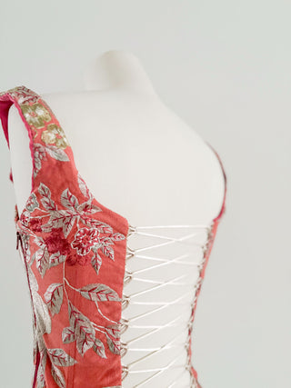 JAQUARD FLORAL CORSET (XS, EU 34)
