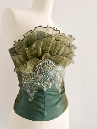 RUFFLE OCEAN CORSET (M, EU 38/40)