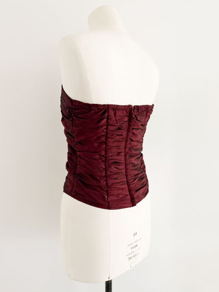 WINE ZIPPER CORSET (S, EU 36)