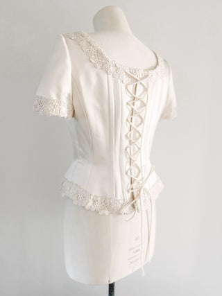 ROYAL SLEEVE CORSET TOP (L - EU 40/42)