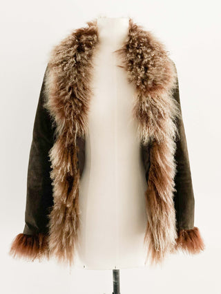 SUEDE MONGOLIAN PENNY LANE (M, EU 38)