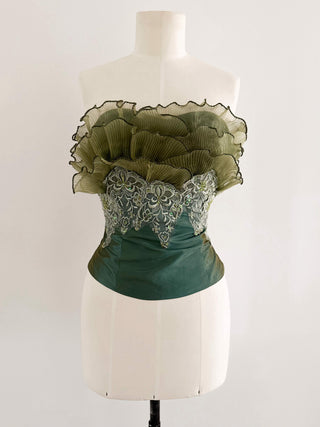 RUFFLE OCEAN CORSET (M, EU 38/40)