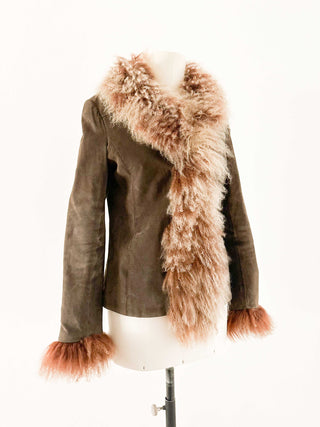 SUEDE MONGOLIAN PENNY LANE (M, EU 38)