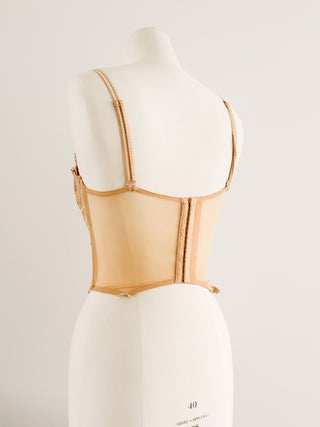 GOLDEN LACE BUSTIER (75B/80A)