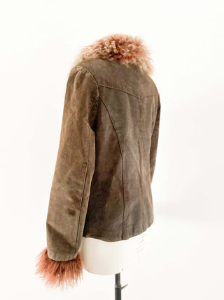 SUEDE MONGOLIAN PENNY LANE (M, EU 38)