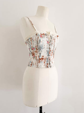 LACE UP BUSTIER (S, EU 36)