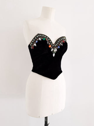 VELVET CORSET (75B/70C)