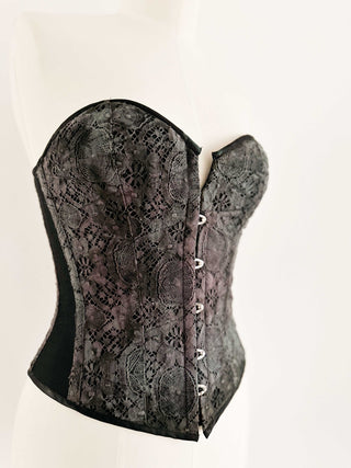 LACE STEEL BONING CORSET (S, EU 36)