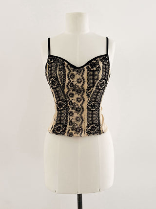 ROYAL VELVET BUSTIER - L, EU 40