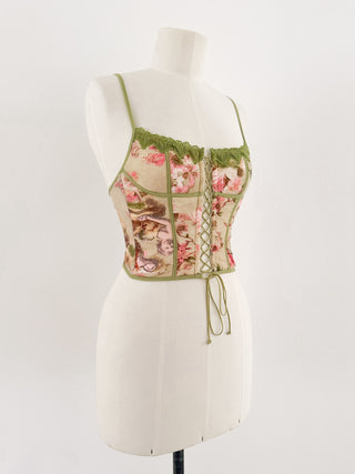 ROYAL GREEN CORSET - XS/S, EU 34/36