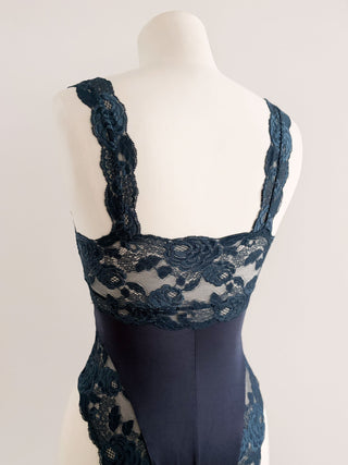 LA PERLA NAVY BODYSUIT (S/M - EU 36/38)