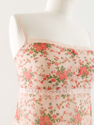 1970'S FLORAL CAMI TOP (S - EU 36)