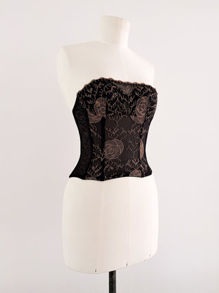 BLACK BRONZE BUSTIER (70B/65C)