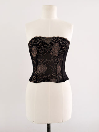 BLACK BRONZE BUSTIER (70B/65C)