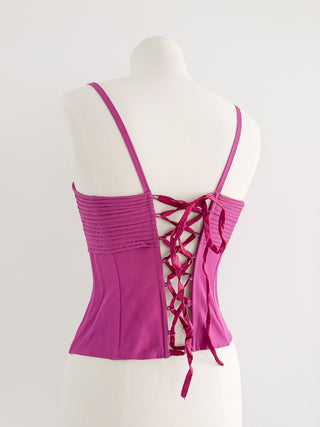 LA PERLA SILK PINK CORSET (M/L - EU 38/42)