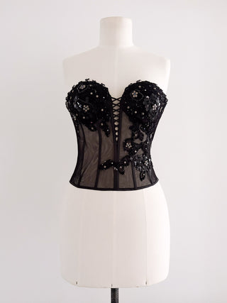 SWAROVSKI BLACK CORSET (S - EU 36)