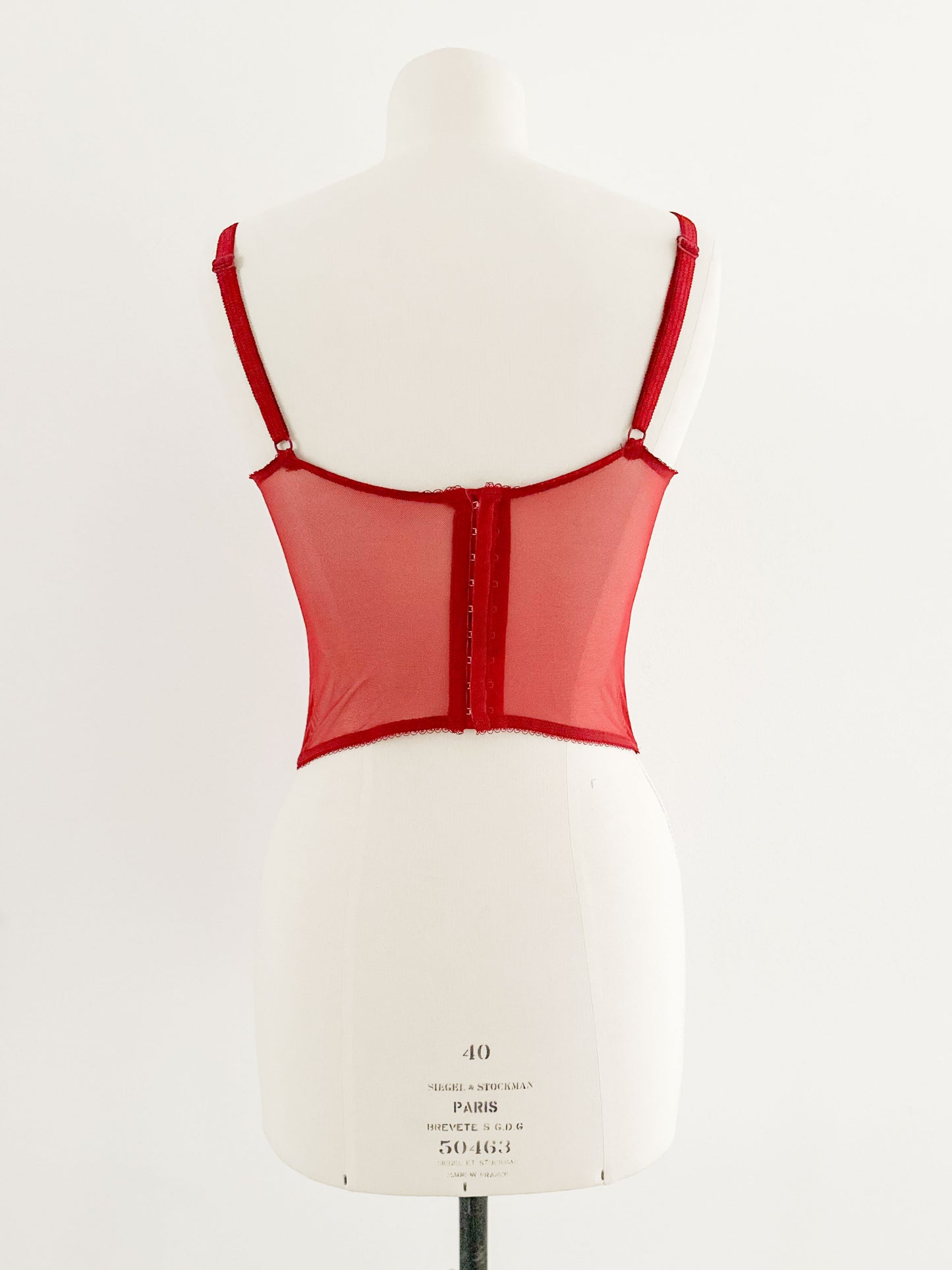 LOVING RED BUSTIER (80B/75C)