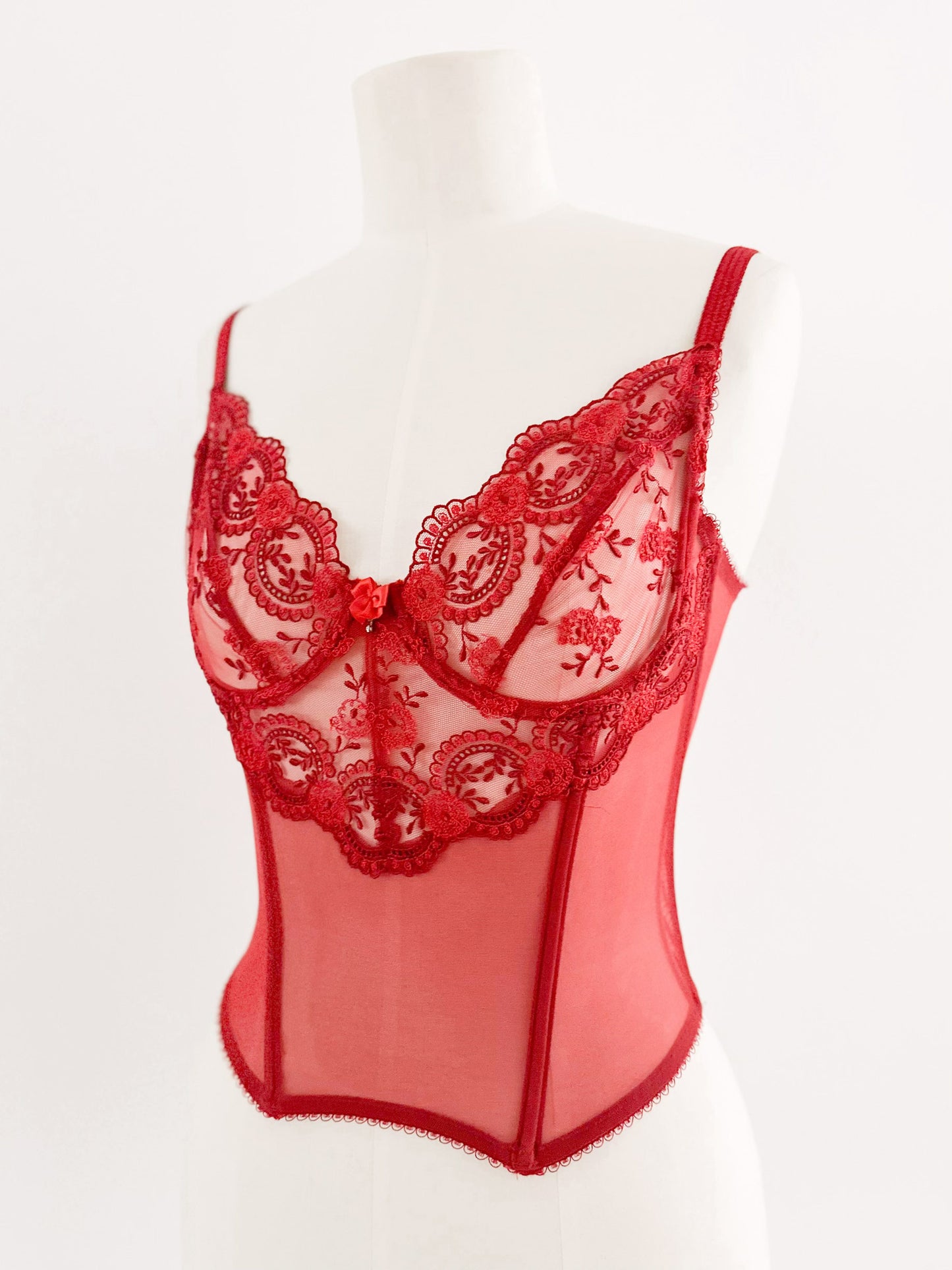 LOVING RED BUSTIER (80B/75C)